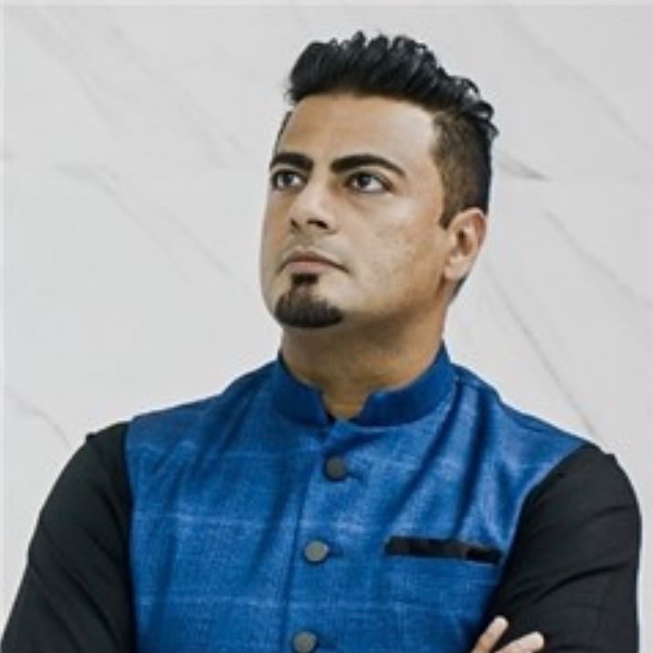 Professional portrait of Khalid Parekh